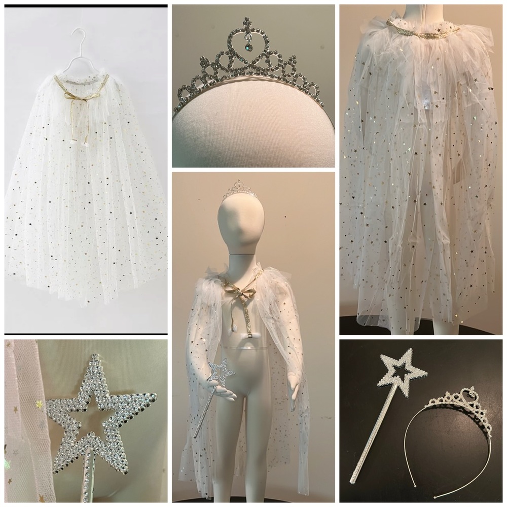 3 Piece Princess set! Adorable Halloween costume, Birthday or Dance outfit! NEW!